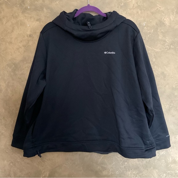 Columbia Tops - Columbia Omni Shield Stretch Fleece Funnel Neck Hoodie